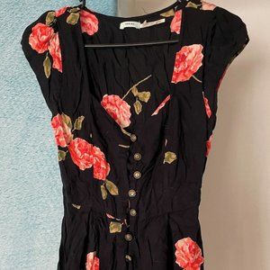 Urban Outiftters Kimchi Blue Floral Skort Dress